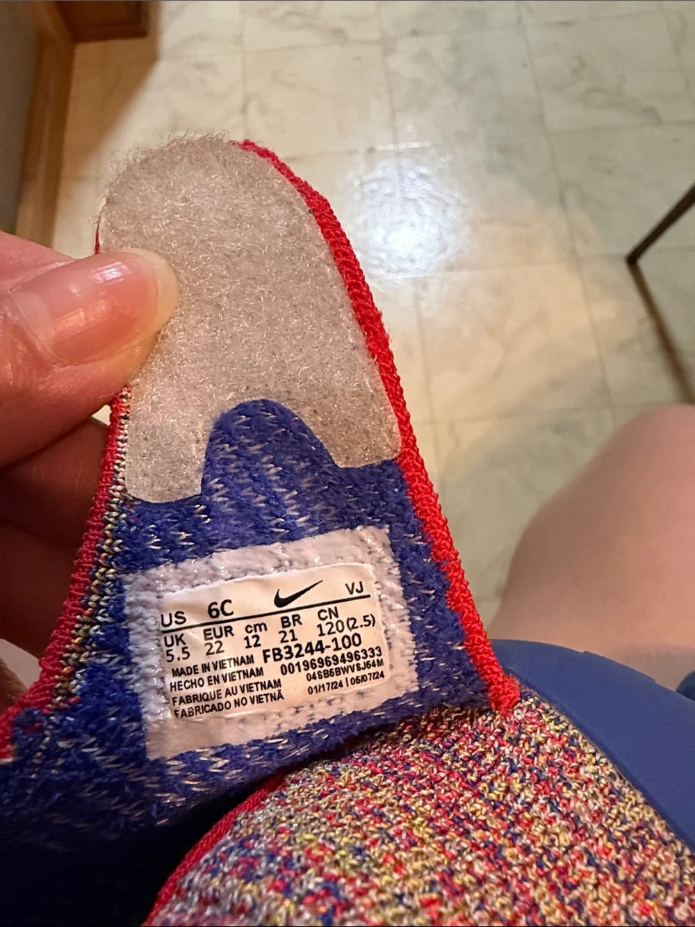 Nike slip shoes
